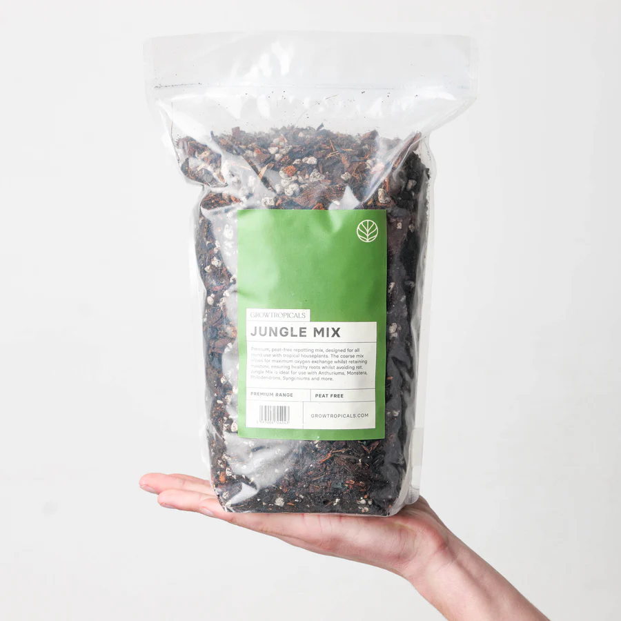 Jungle Mix Premium Houseplant Potting Mix By Grow Tropicals