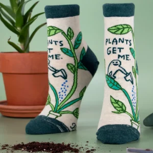 Plants Get Me Crew Socks